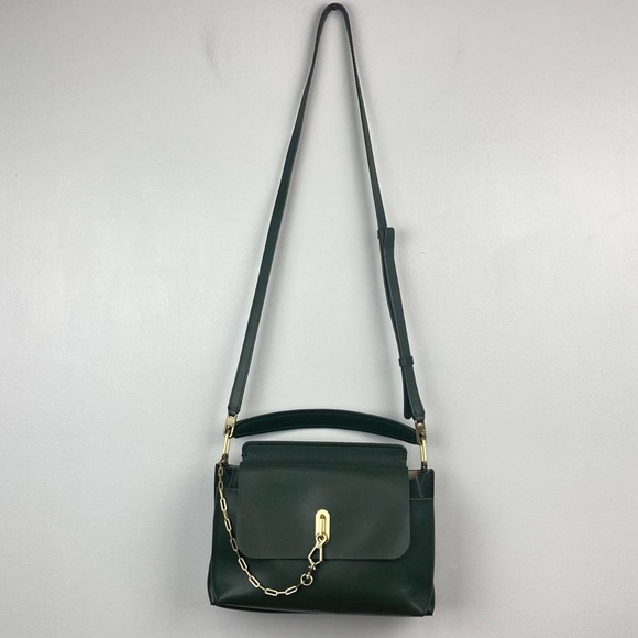 ZAC POSEN Bea Top Handle Leather Crossbody Bag - Picture 13 of 15